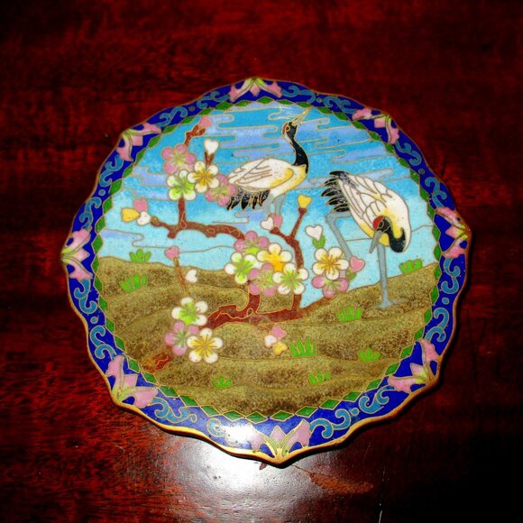 JINGFA Cloisonne' Antique Plate
